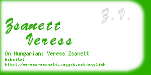 zsanett veress business card